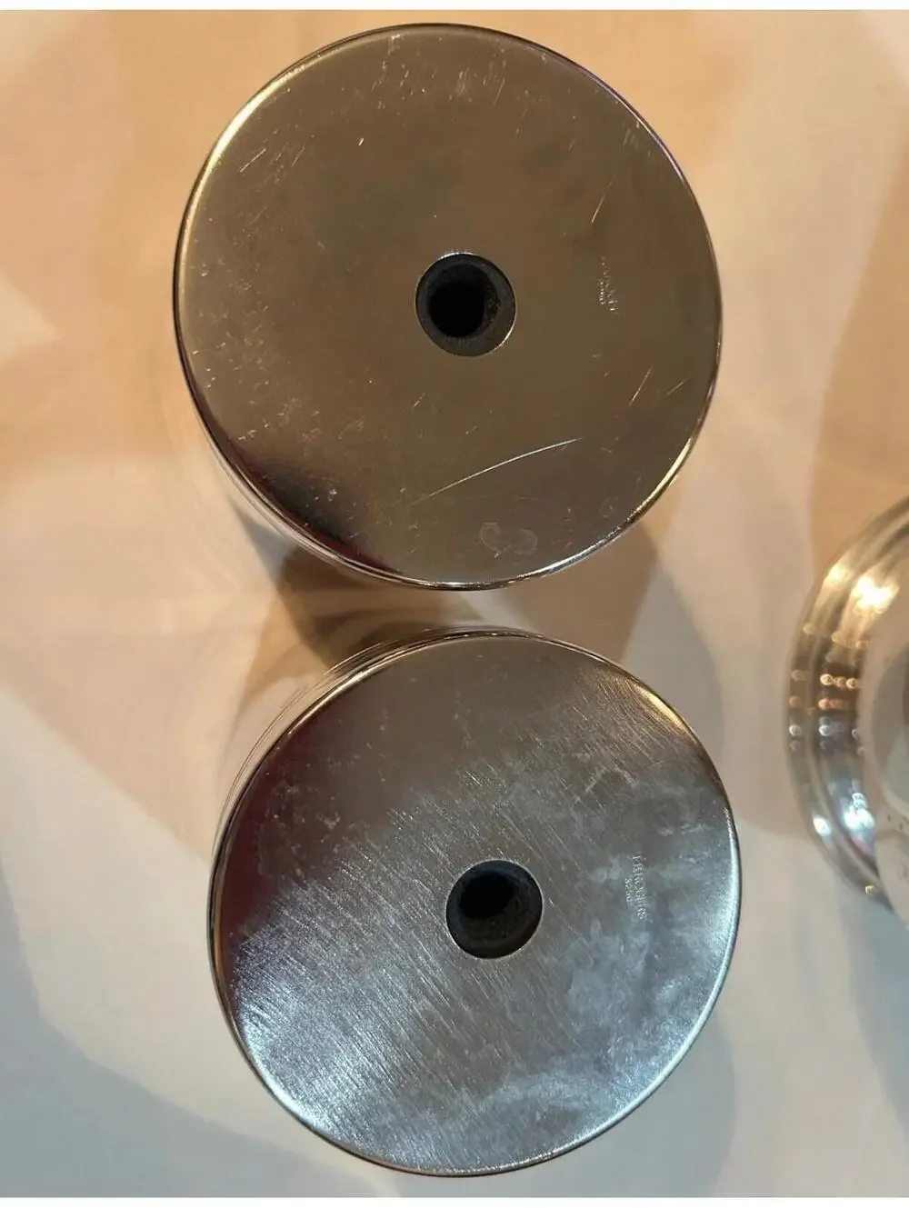 Vintage FB ROGERS Silver Plate /Ice Bucket And 2 Cousy￼Holders